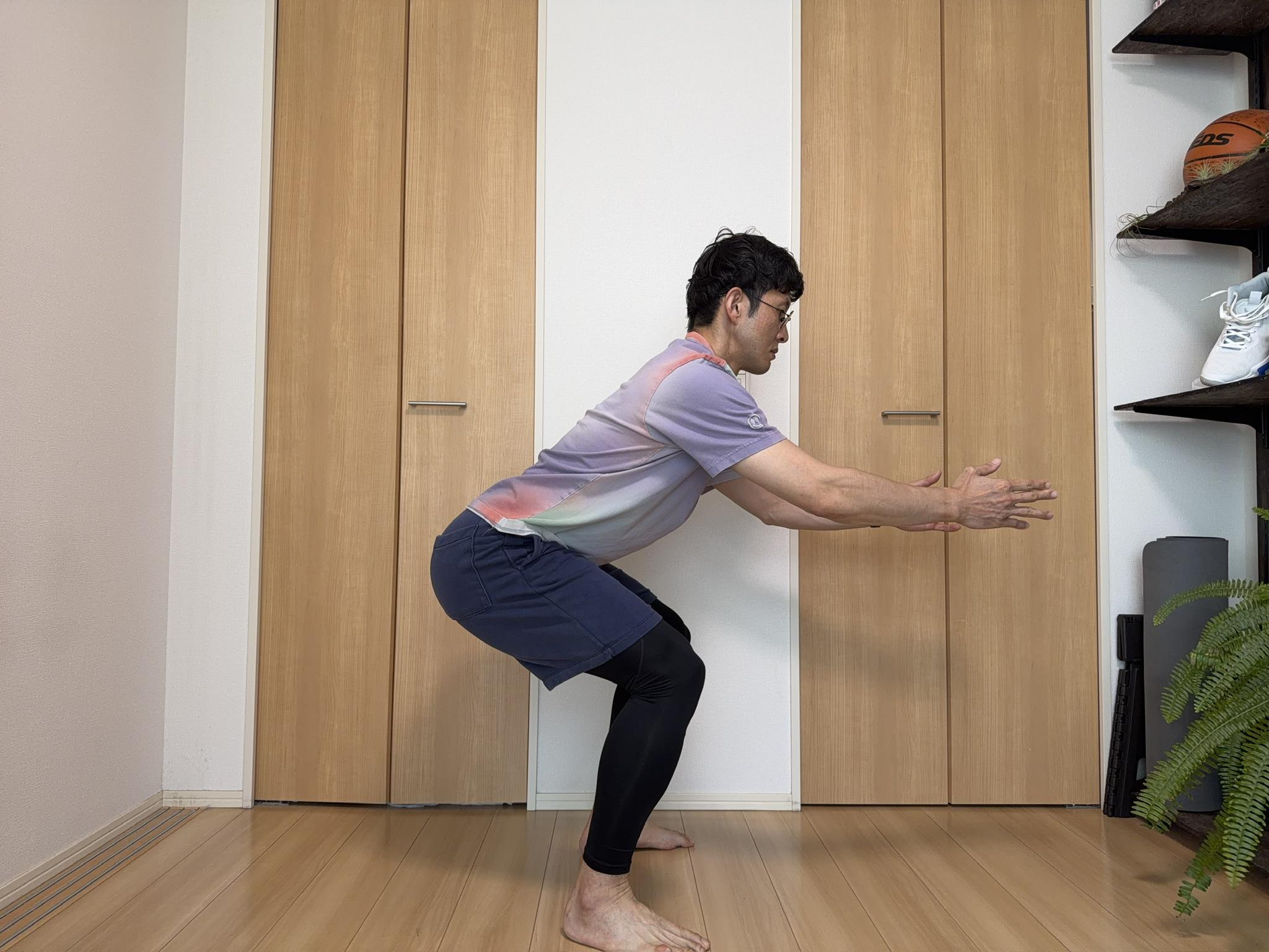 スクワットの正しいフォーム